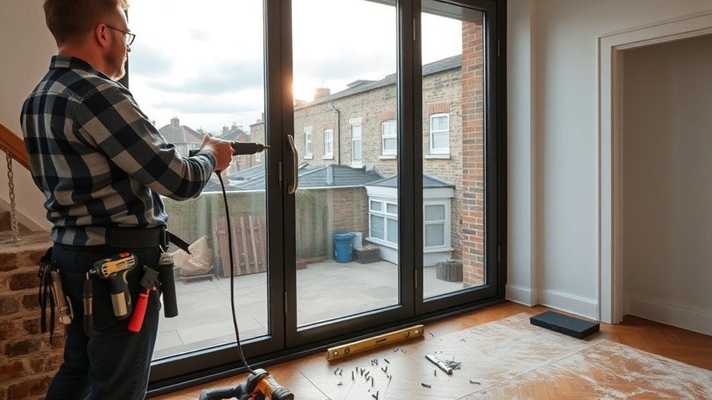 Aluminium Door Installation Brixton