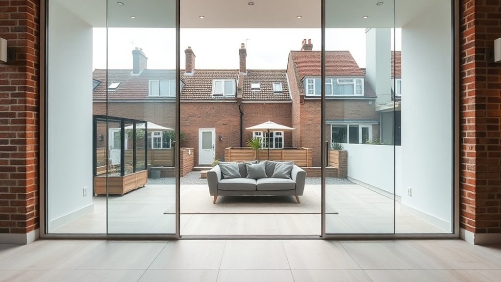 Frameless Glass Doors Brixton