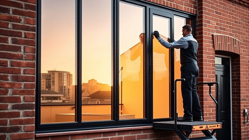 Glazier in Electric Avenue
