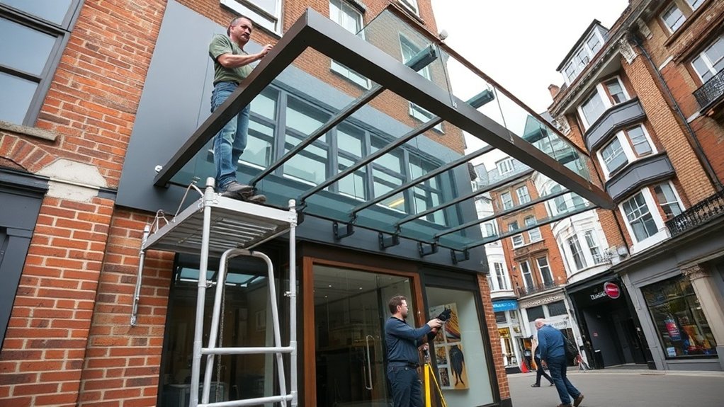 Shopfront Canopy Brixton