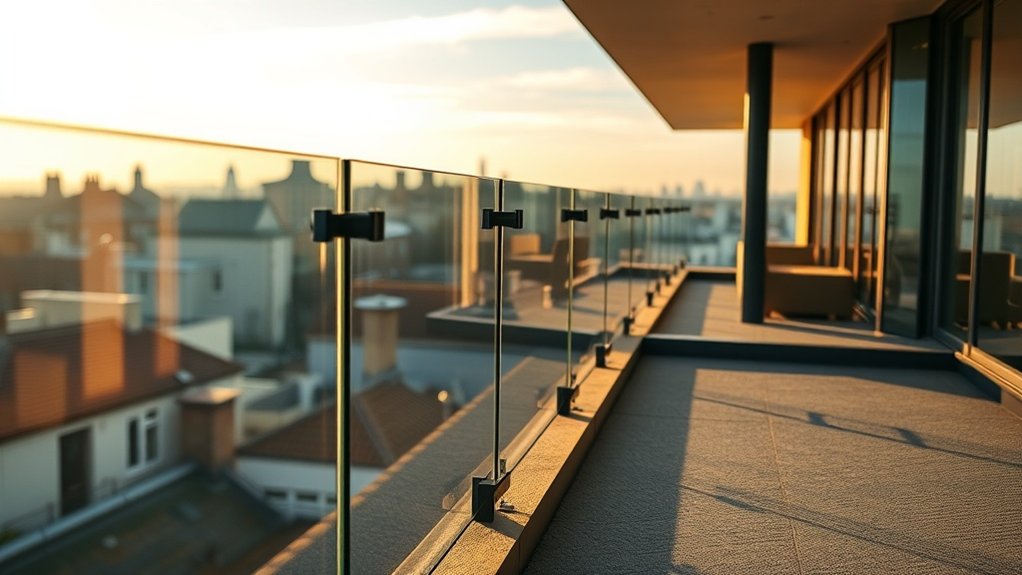 Terrace Glass Balustrades Brixton