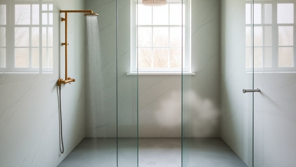 Wet Room Glass Panels Brixton